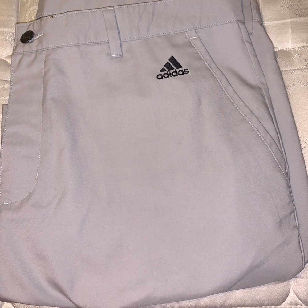 Adidas Mens grey slacks